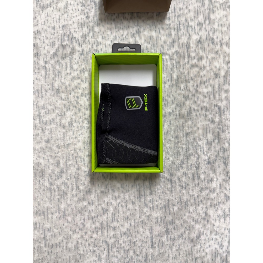 P-TEX Pro Calf Sleeve‎ Black Medium Thermal Compression Kinetic Panel P-TEXC200